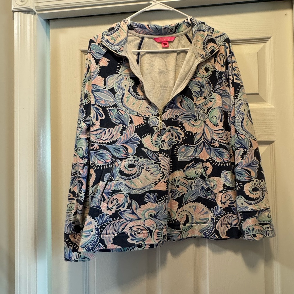 Lilly Pulitzer Multicolor Floral Hoodie